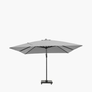 Glow Challenger T2 3m Square Luna Grey Free Arm Parasol - Image 6