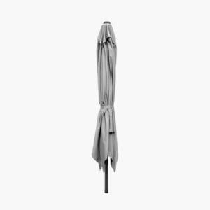 Glow Challenger T2 3m Square Luna Grey Free Arm Parasol - Image 7