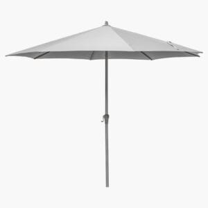 Riva 3.5m Round Luna Grey Parasol - Image 9