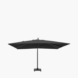 Icon Premium T1 4mx3m Rectangular Faded Black Parasol - Image 7
