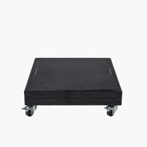 Modena Black Polished Granite 150KG Parasol Base - Image 5