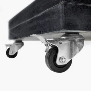 Modena Black Polished Granite 150KG Parasol Base - Image 3