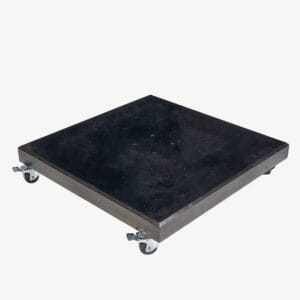 Modena Polished Black Granite 120KG Parasol Base - Image 6