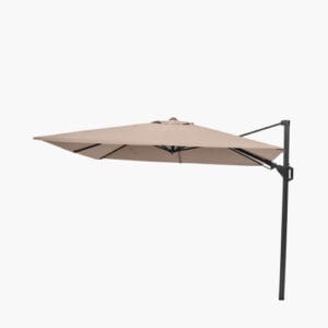 Voyager T2 2.7m Square Taupe Free Arm Parasol - Image 7