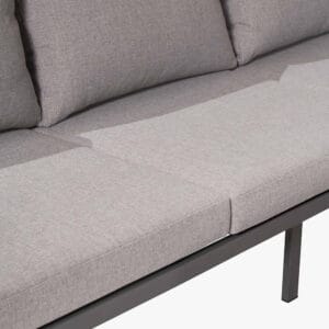 Stockholm Anthracite Outdoor Corner Seating Set - Image 4