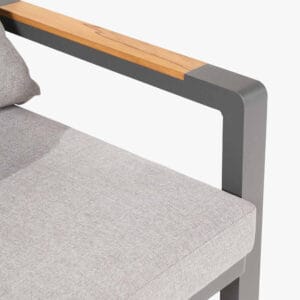 Stockholm Anthracite Outdoor Seating Set - Image 6