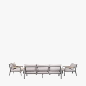 Stockholm Anthracite Outdoor Seating Set - Image 9