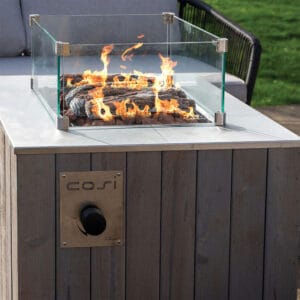 Cosicube 70 Grey Wash Fire Pit - Image 3