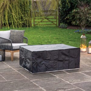 Cosiloft 120 White and Grey Fire Pit Table - Image 5