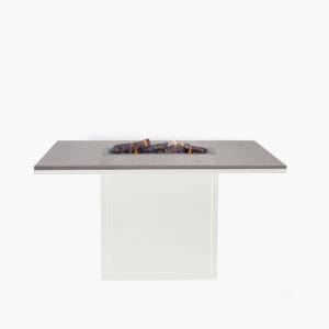 Cosiloft 120 Relaxed White And Grey Dining fire Pit - Image 5