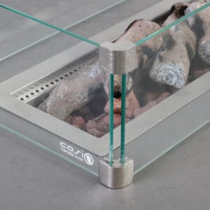 Cosiloft 120 Relaxed White And Grey Dining fire Pit - Image 7