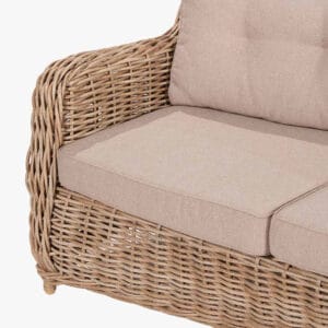 Barakaldo Natural Antique Outdoor Seating Set - Image 5