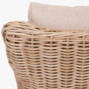 Barakaldo Natural Antique Outdoor Seating Set - Image 6