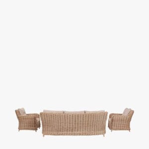 Barakaldo Natural Antique Outdoor Seating Set - Image 12