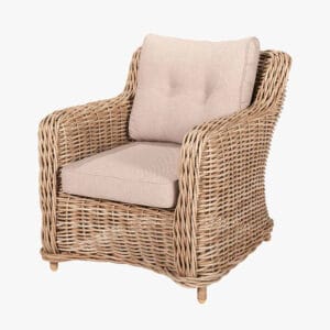 Barakaldo Natural Antique Outdoor Seating Set - Image 9