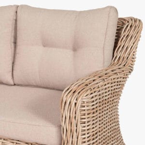 Barakaldo Natural Antique Outdoor Corner Seating Set - Image 5