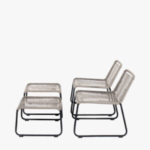 Pang Mink Outdoor Hocker Set - Image 10