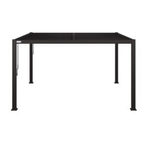 Frame Only 4m x 4m Freestanding Pergola on white background