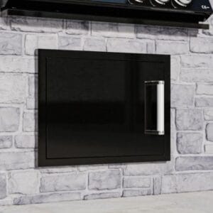 Black Silk Burford Single Horizontal Door - Image 3