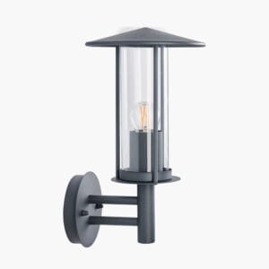 Myosotis Dark Grey Metal Chimney Wall Light - Image 11
