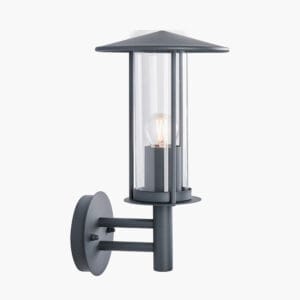 Myosotis Dark Grey Metal Chimney Wall Light - Image 9