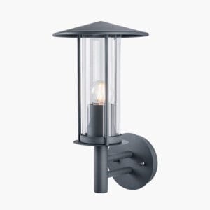 Myosotis Dark Grey Metal Chimney Wall Light - Image 7