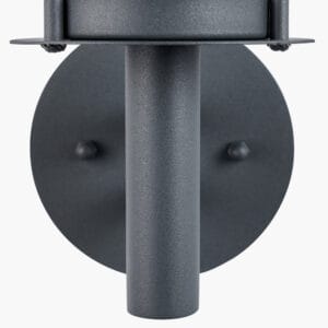 Myosotis Dark Grey Metal Chimney Wall Light - Image 4
