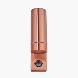Lantana Copper Metal Dual PIR Wall Light - Image 11