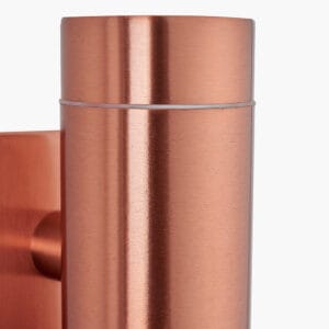 Lantana Copper Metal Dual PIR Wall Light - Image 5