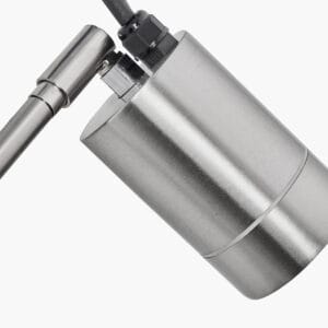 Lantana Brushed Steel Metal Directional Ground Spike Light - Image 5