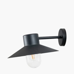 Carina Dark Grey Metal Outdoor Wall Light - Image 9