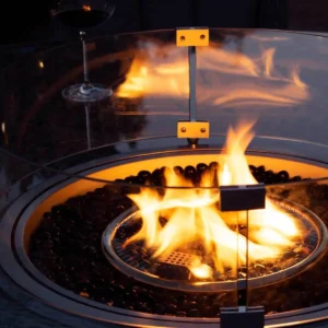 Square Gas Fire Pit Coffee Table - Colour Options - Image 5