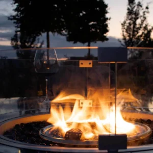 Square Gas Fire Pit Coffee Table - Colour Options - Image 4