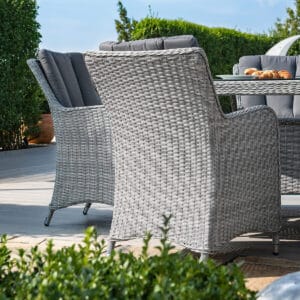 Ascot 8 Seat Oval Dining Set - Image 7