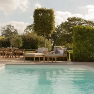 Porto Rope Weave Double Sunlounger Set - Image 6