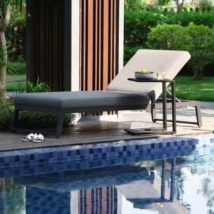 Outdoor Fabric Allure Sunlounger (Various Colours) - Image 22