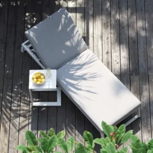 Outdoor Fabric Allure Sunlounger (Various Colours) - Image 13