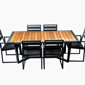 Ribeye Outdoor Dining Table Set - Image 3