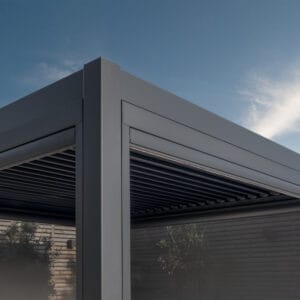 3m x 3m Freestanding Pergola by Jupiter corner piece