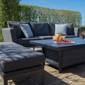 Outdoor Fabric Pulse 3 Seat Sofa Set with Rising Table - Colour Options - Image 3