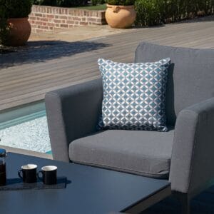 Outdoor Fabric Pulse 3 Seat Sofa Set with Rising Table - Colour Options - Image 4