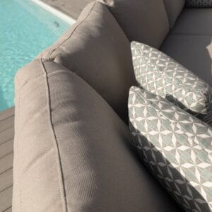 Outdoor Fabric Pulse U Shape Corner Dining Set with Rising Table - Colour Options - Image 15