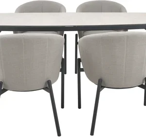 Nevada Putty Outdoor 6 Seater Dining Set - Image 13