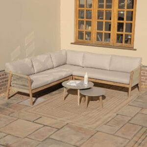 Martinique Rope Weave Corner Sofa Set - Image 9