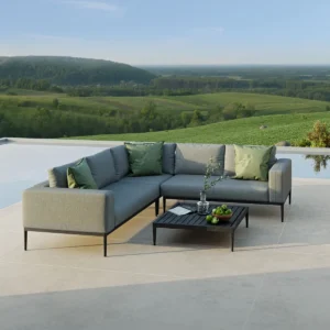 Outdoor Fabric Eve Corner Group - Flanelle - Image 5