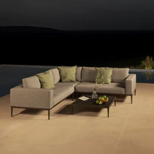 Outdoor Fabric Eve Corner Group - Flanelle - Image 6