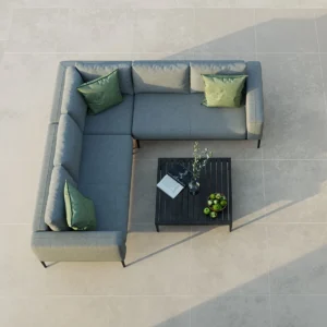 Outdoor Fabric Eve Corner Group - Flanelle - Image 8