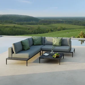 Outdoor Fabric Eve Corner Group - Flanelle - Image 10