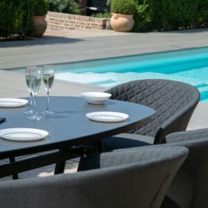 Ambition 6 Seat Oval Dining Set - Image 5